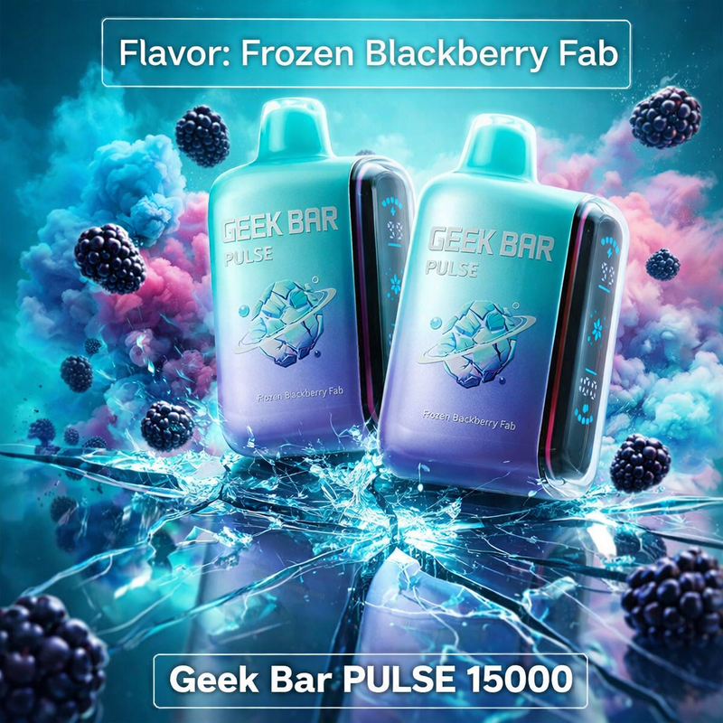 Frozen Blackberry Fab (Frozen Edition) Geek Bar PULSE 15000
