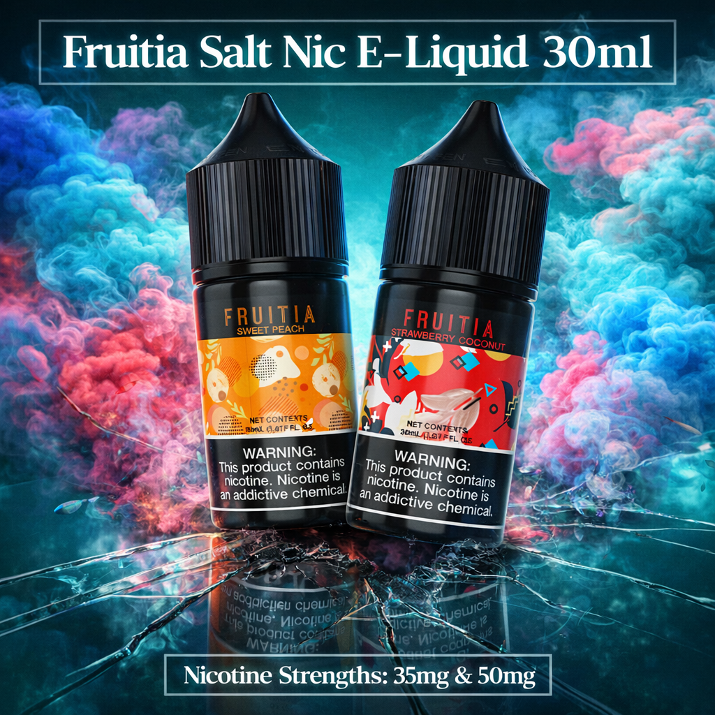 Fruitia Salt Nic E-Liquid 30ml
