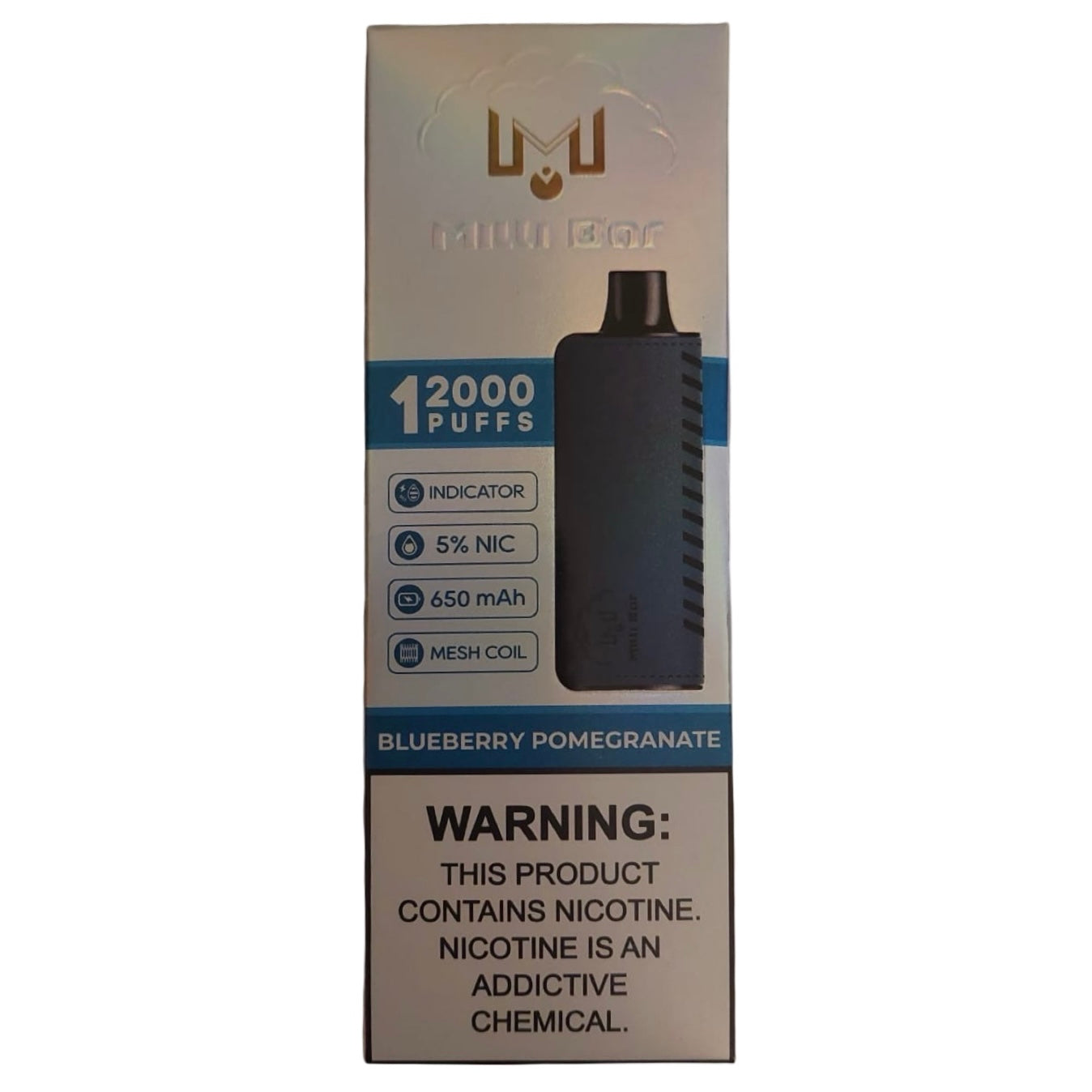 Blueberry Pomegranate - Milli Bar 12000