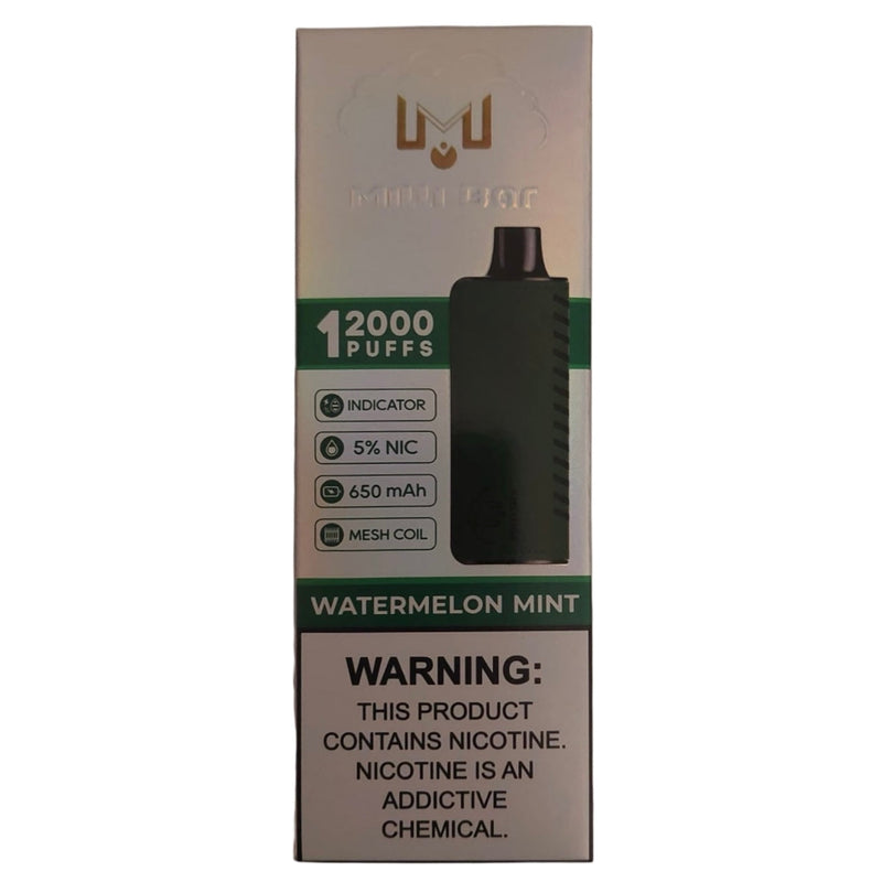 Watermelon Mint - Milli Bar 12000

