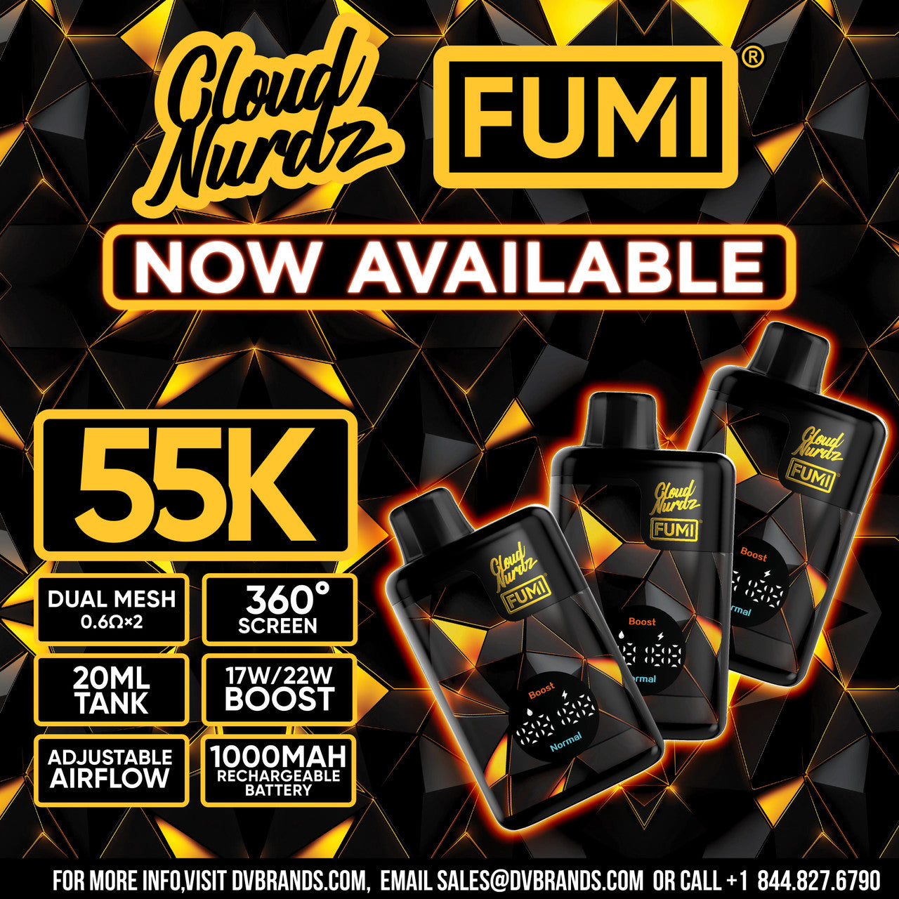 Cloud Nurdz x FUMI 55K