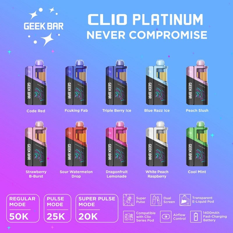 Geek Bar CLIO Platinum 50K Kit
