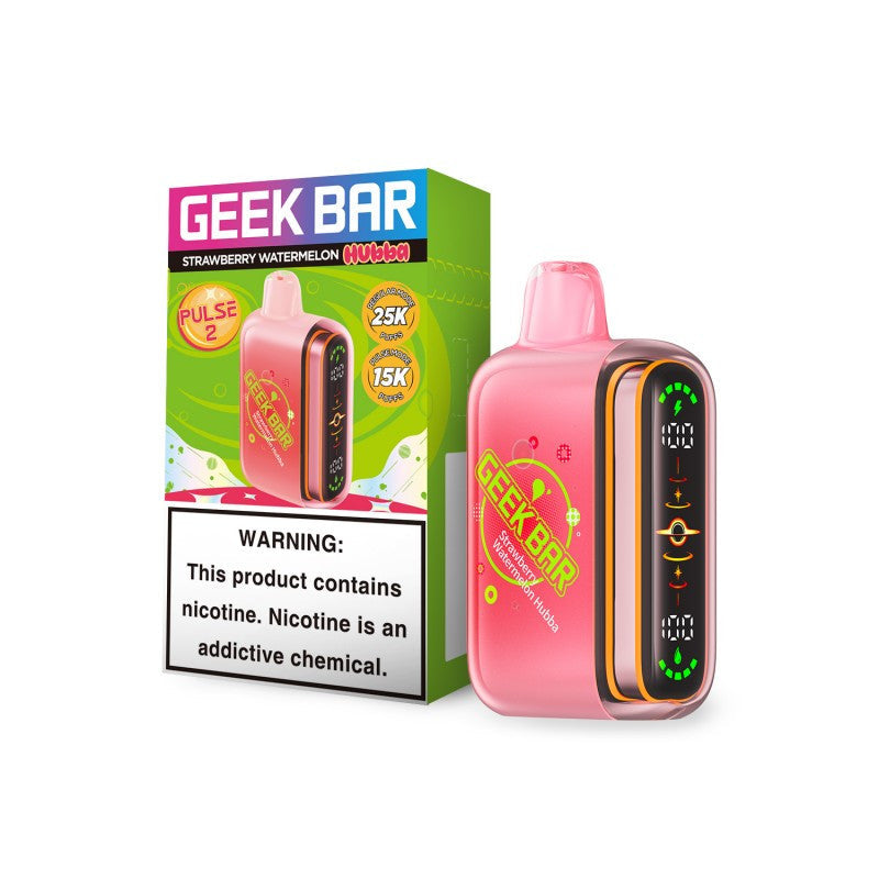 Strawberry Watermelon Hubba Geek Bar Pulse 2 25K

