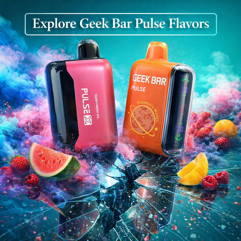 🎨Explore Geek Bar Pulse Flavors