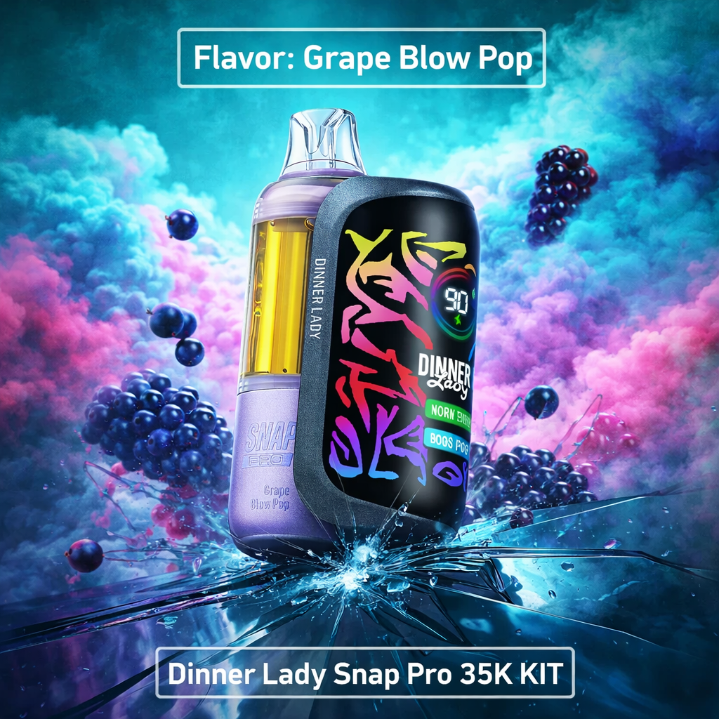 Dinner Lady Snap Pro 35K KIT - Grape Blow Pop