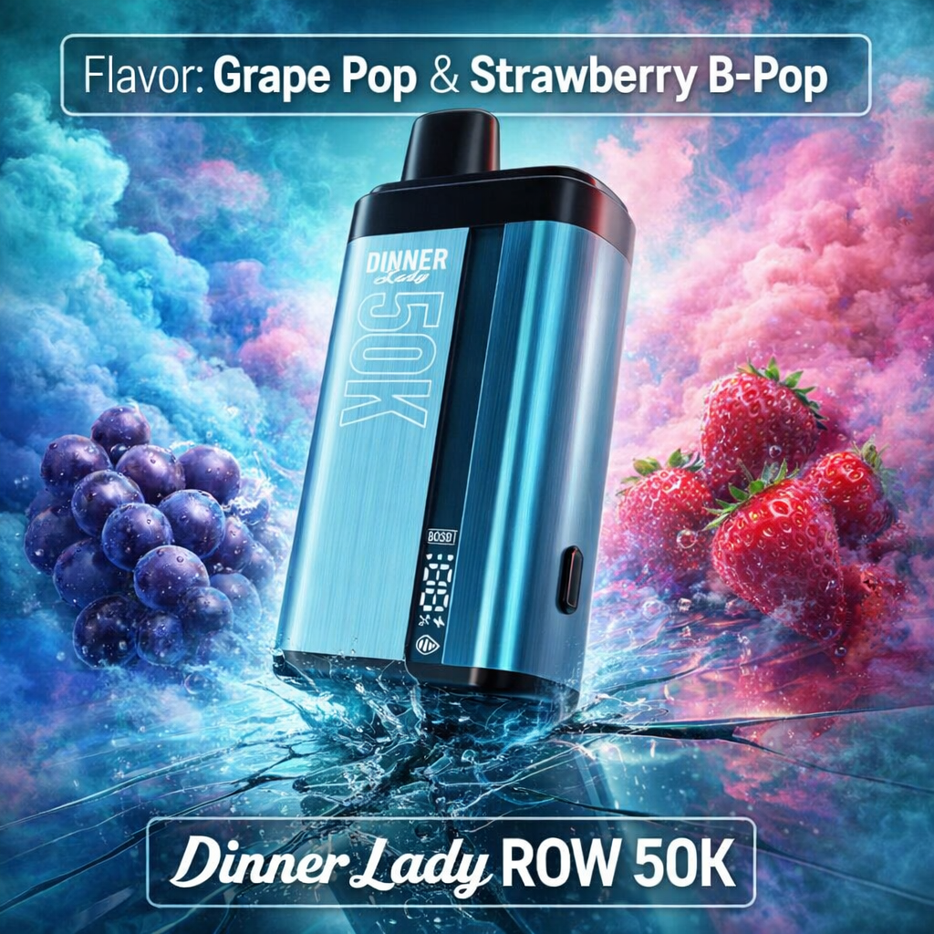 Grape Pop & Strawberry B-Pop - Dinner Lady ROW 50K