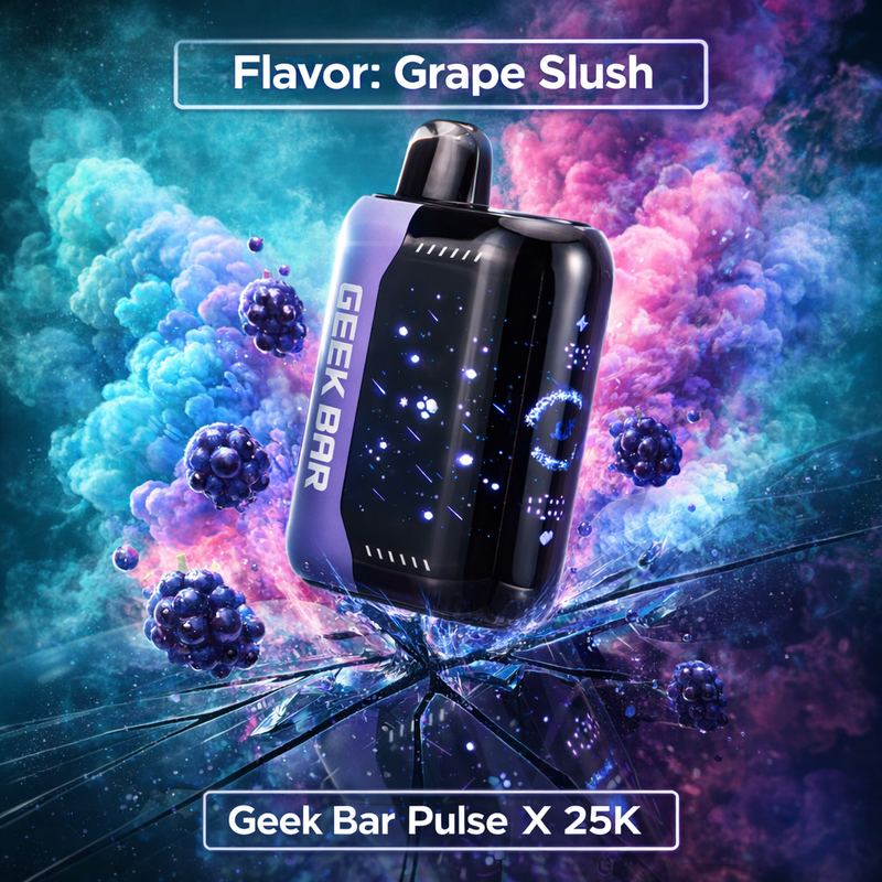 Grape Slush (Slush Edition) Geek Bar Pulse X 25K

