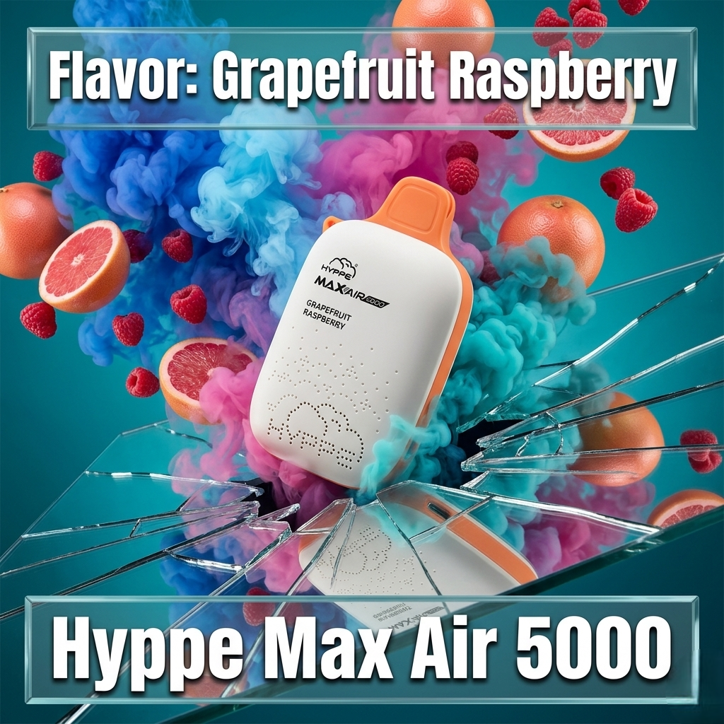 Grapefruit Raspberry - Hyppe Max Air 5000