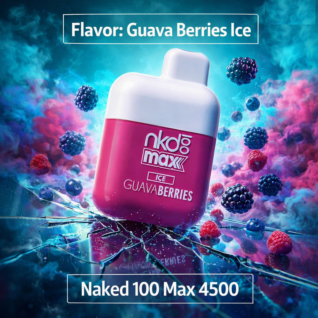 Guava Berries Ice - Naked 100 Max 4500