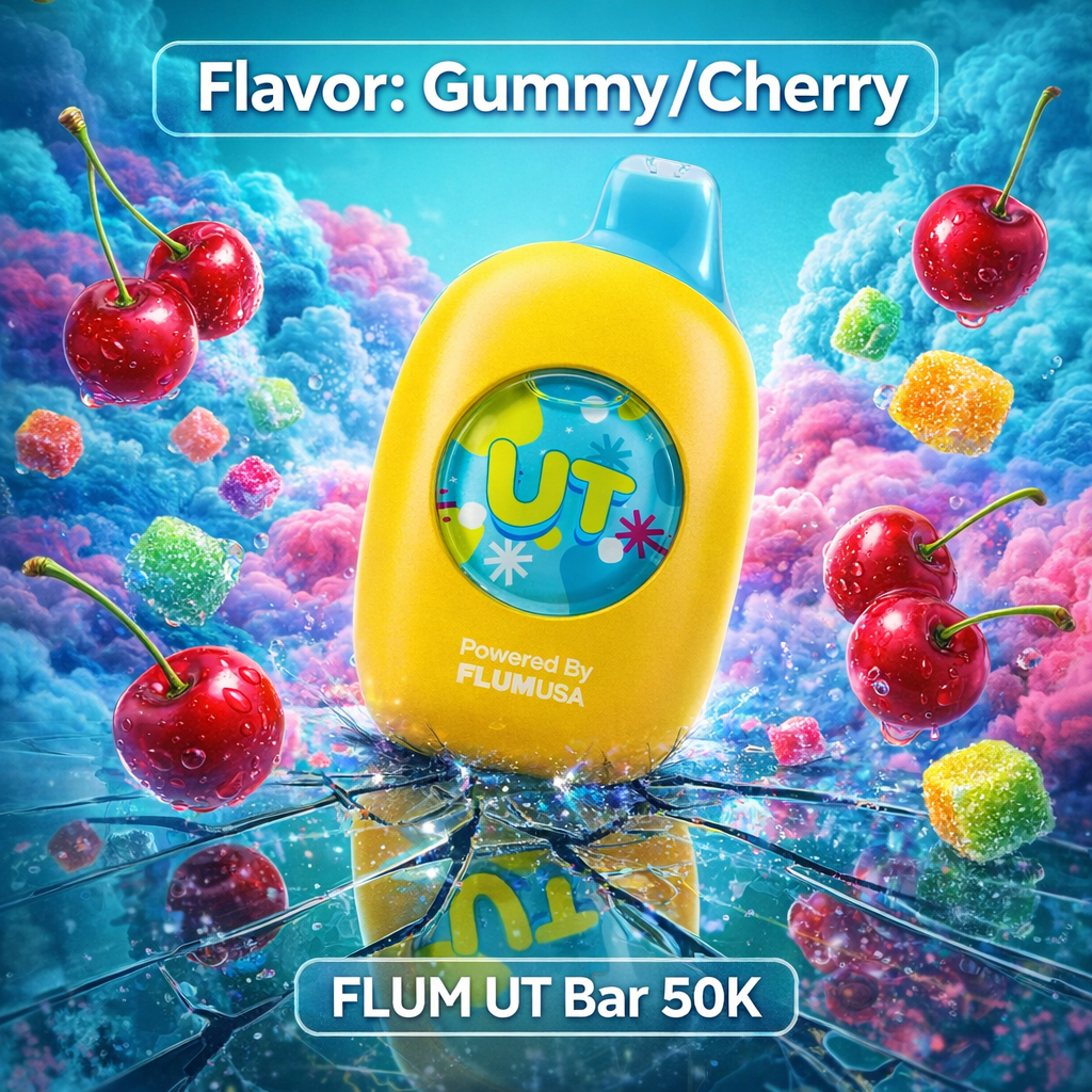 Gummy/Cherry - FLUM UT Bar 50K