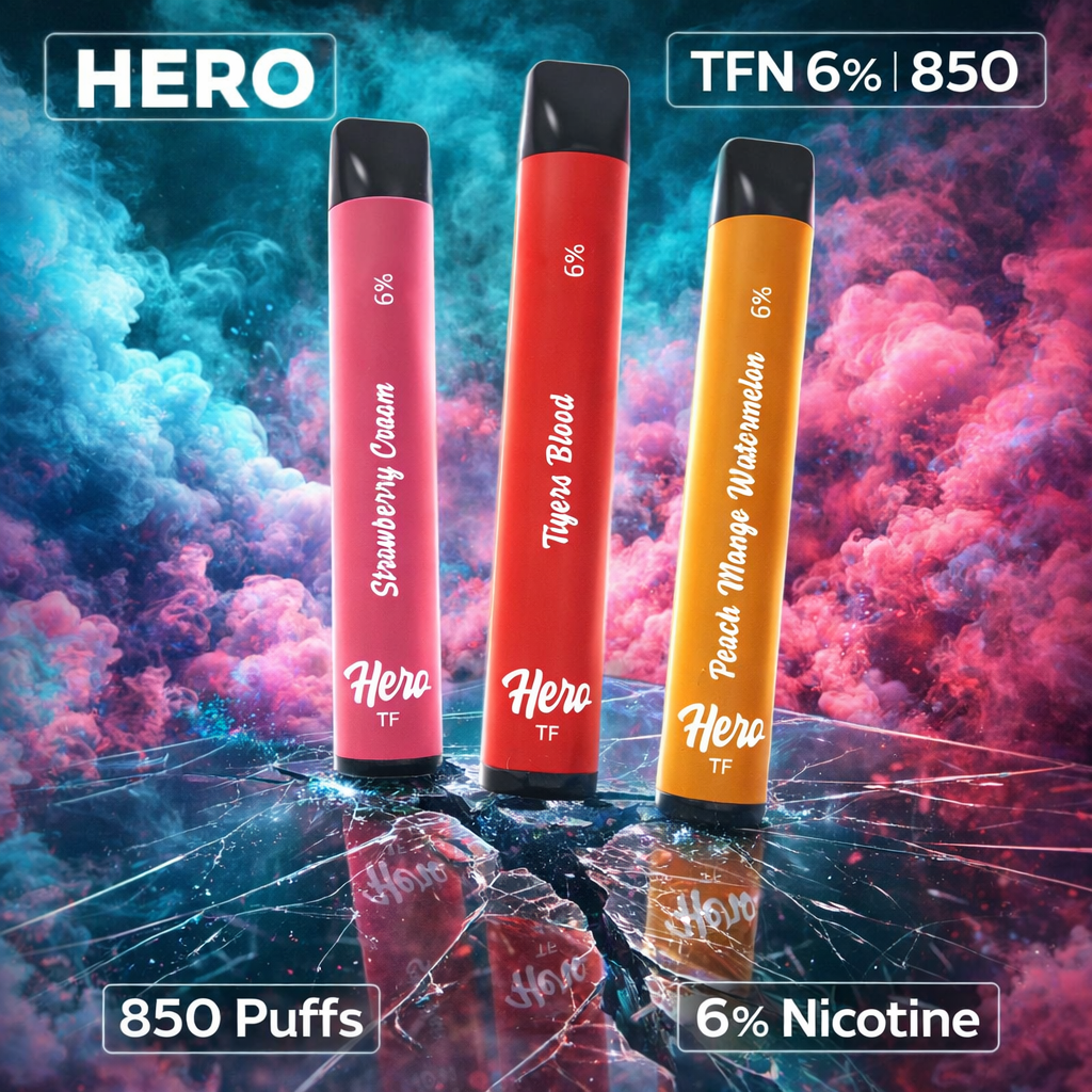 HERO Disposable Vapes | Flavors & Affordable Price Online HERO Disposable Vapes | Flavors & Affordable Price Online