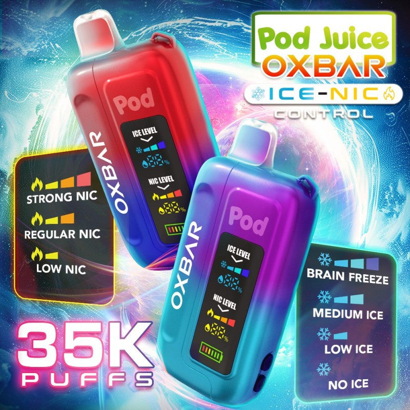 OXBAR x Pod Juice ICE-NIC 35K
