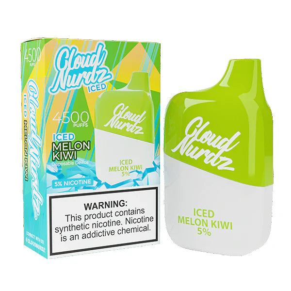 ICED Melon Kiwi / 0% Cloud Nurdz 4500