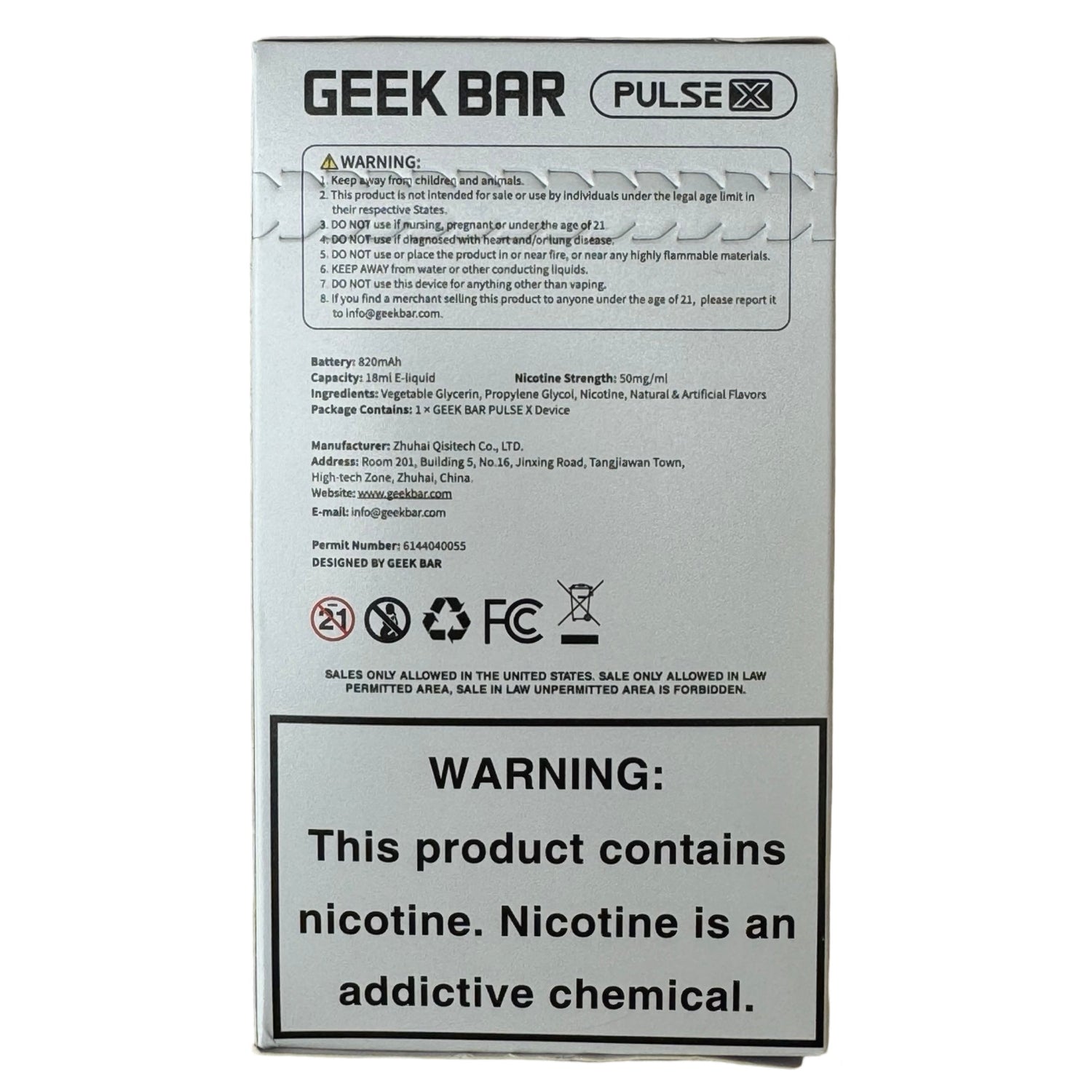 Blackberry Burst - Geek Bar Pulse X 25000