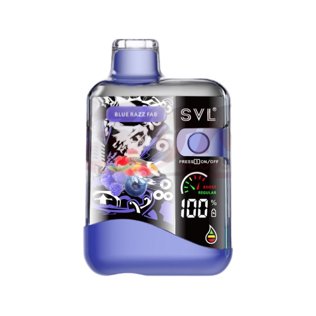 Blue Razz Fab - SVL BX12000 Disposable Vape Experience
