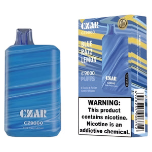 Blue Razz Lemon Disposable Vape | CZAR CZ9000 – 9000 Puffs