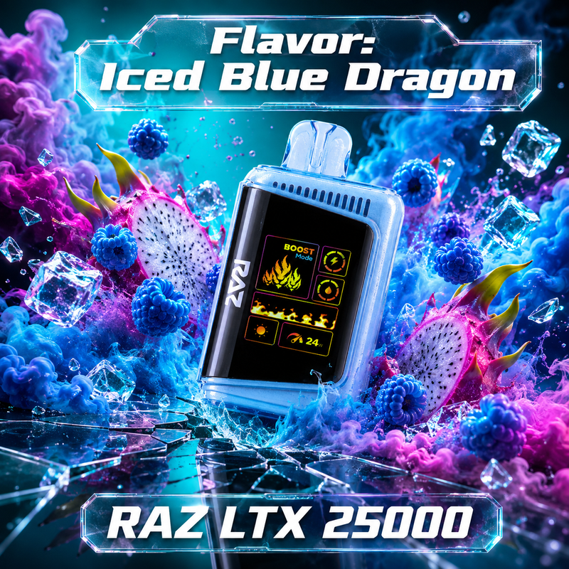 Iced Blue Dragon RAZ LTX 25000
