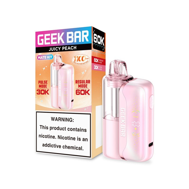 Juicy Peach Geek Bar MATE 60K KIT
