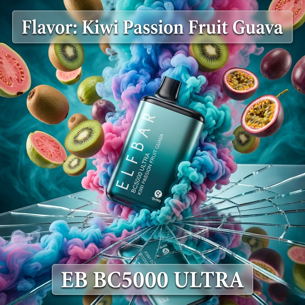 Kiwi Passion Fruit Guava - EB BC5000 ULTRA