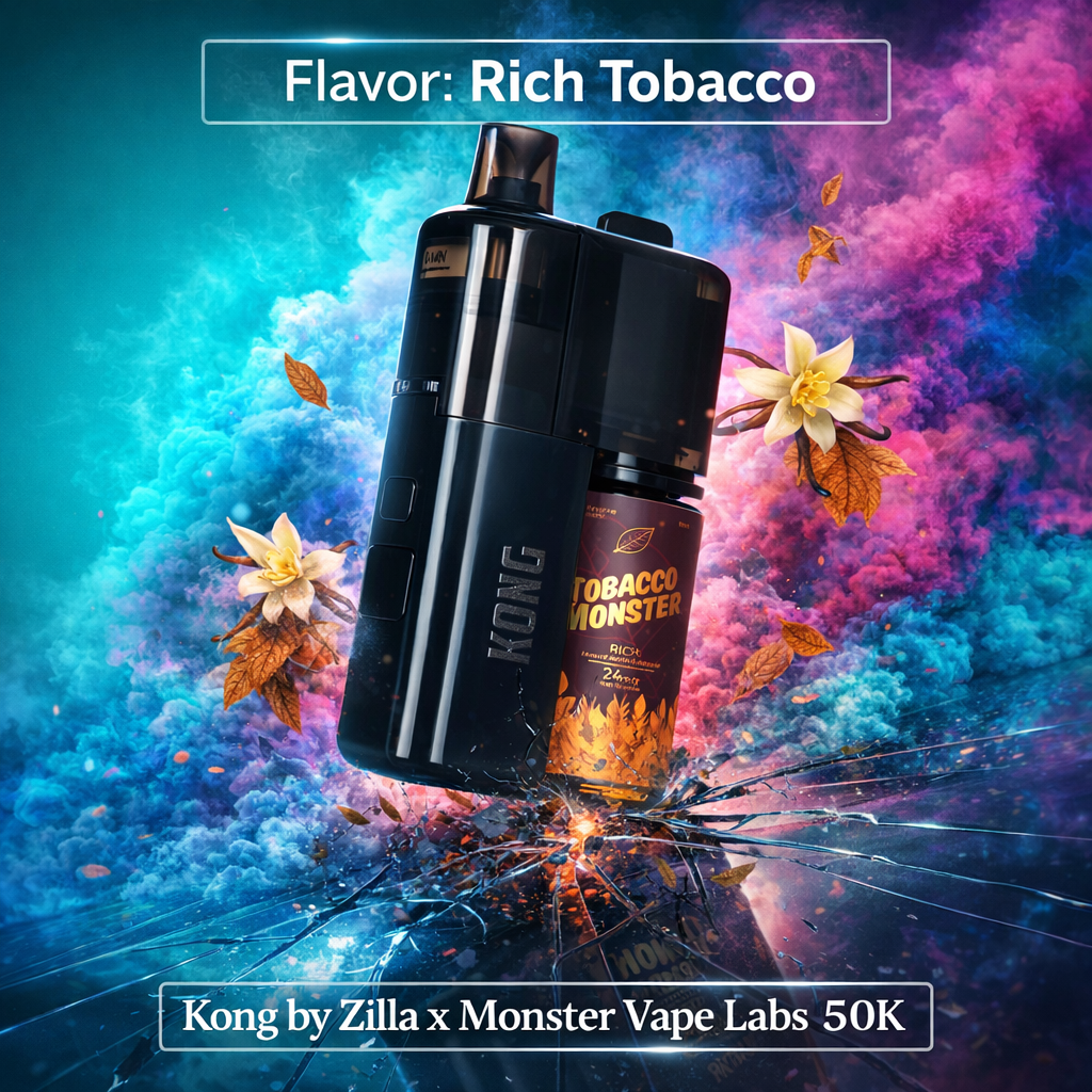 Rich Tobacco - Kong by Zilla x Monster Vape Labs 50K