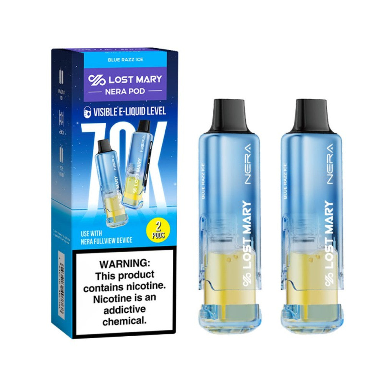 Lost Mary Nera Fullview 70K POD