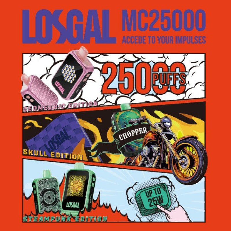 LOSGAL MC25000 by Lost Mary
