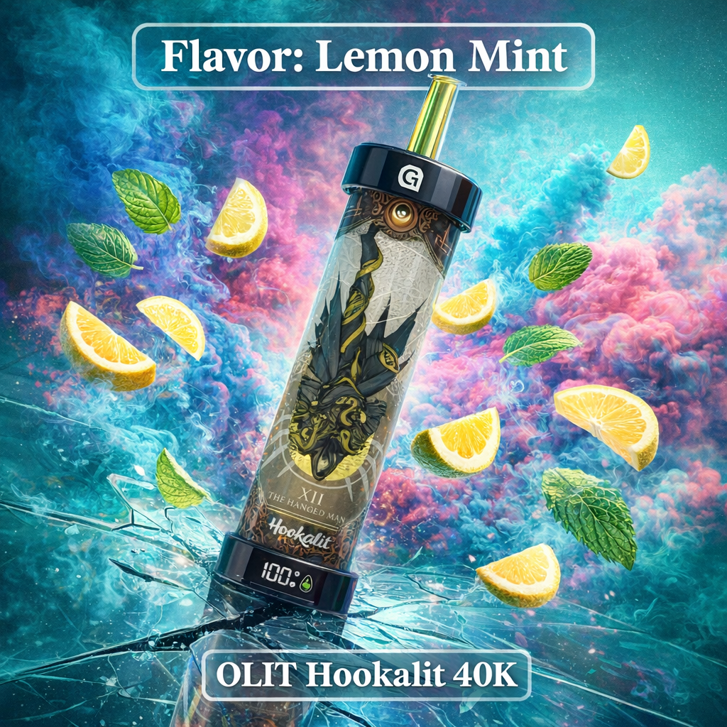 Lemon Mint OLIT Hookalit 40K
