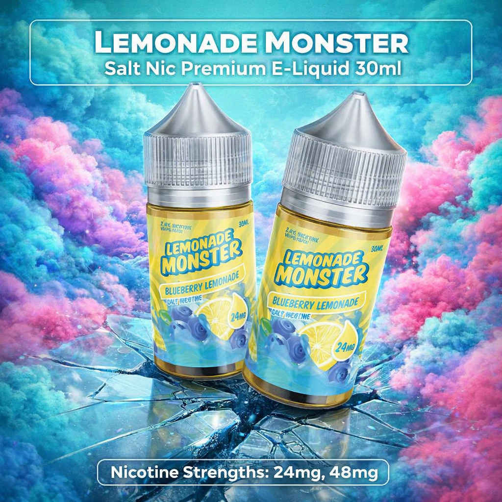 Lemonade Monster Salt Nic Premium E-Liquid 30ml