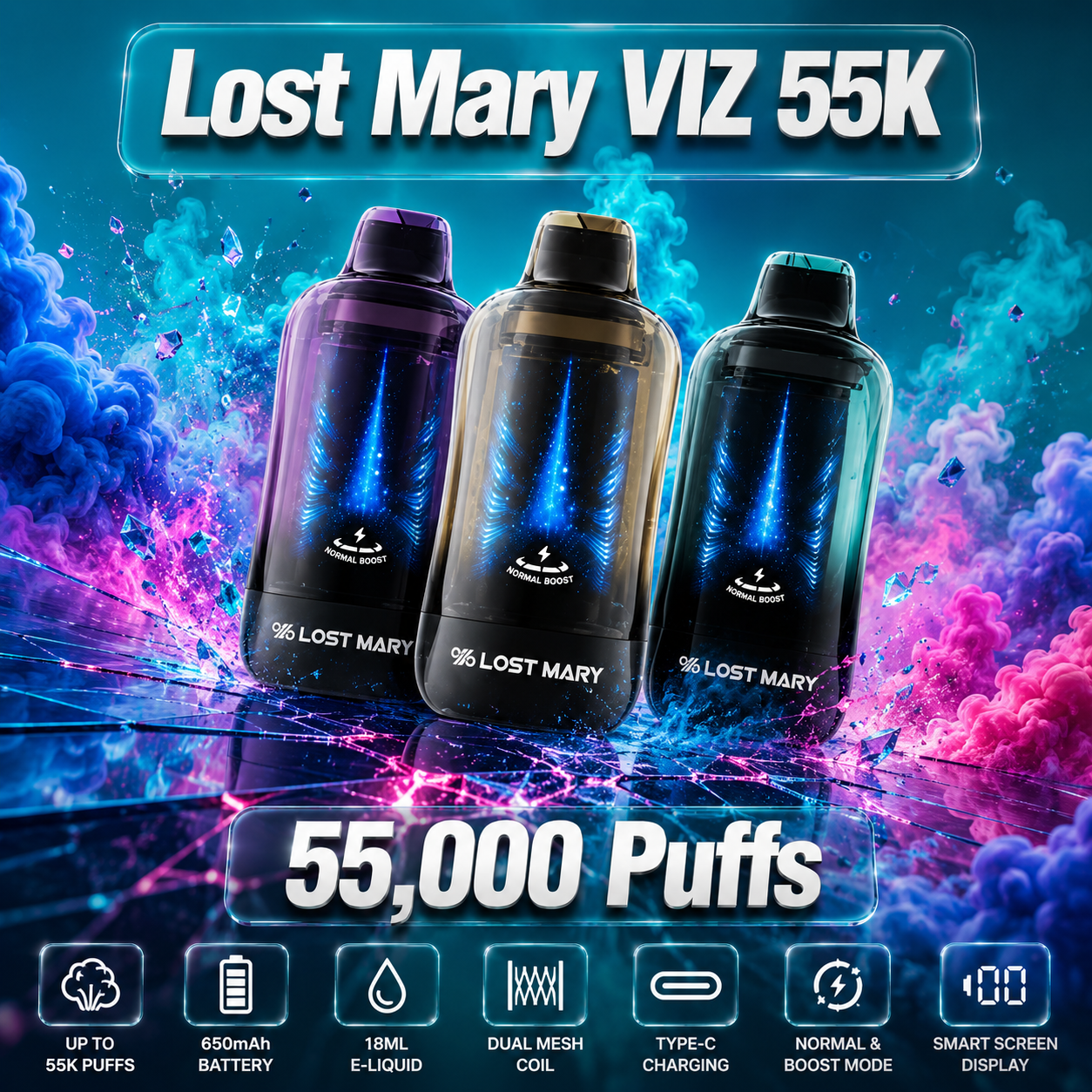 Lost Mary VIZ 55K