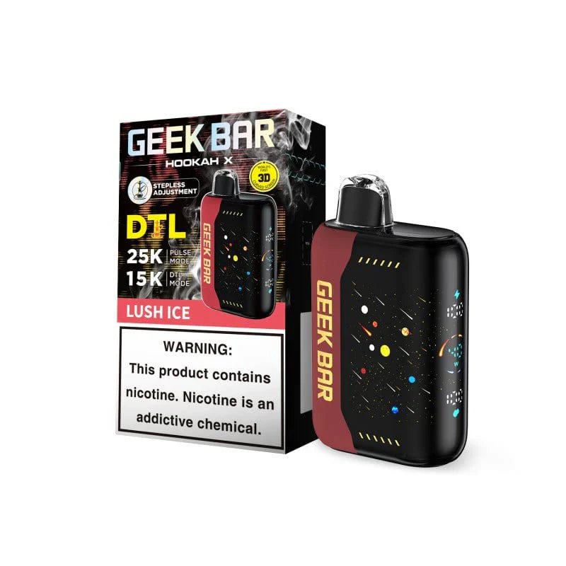 Lush Ice Geek Bar Hookah X 25K
