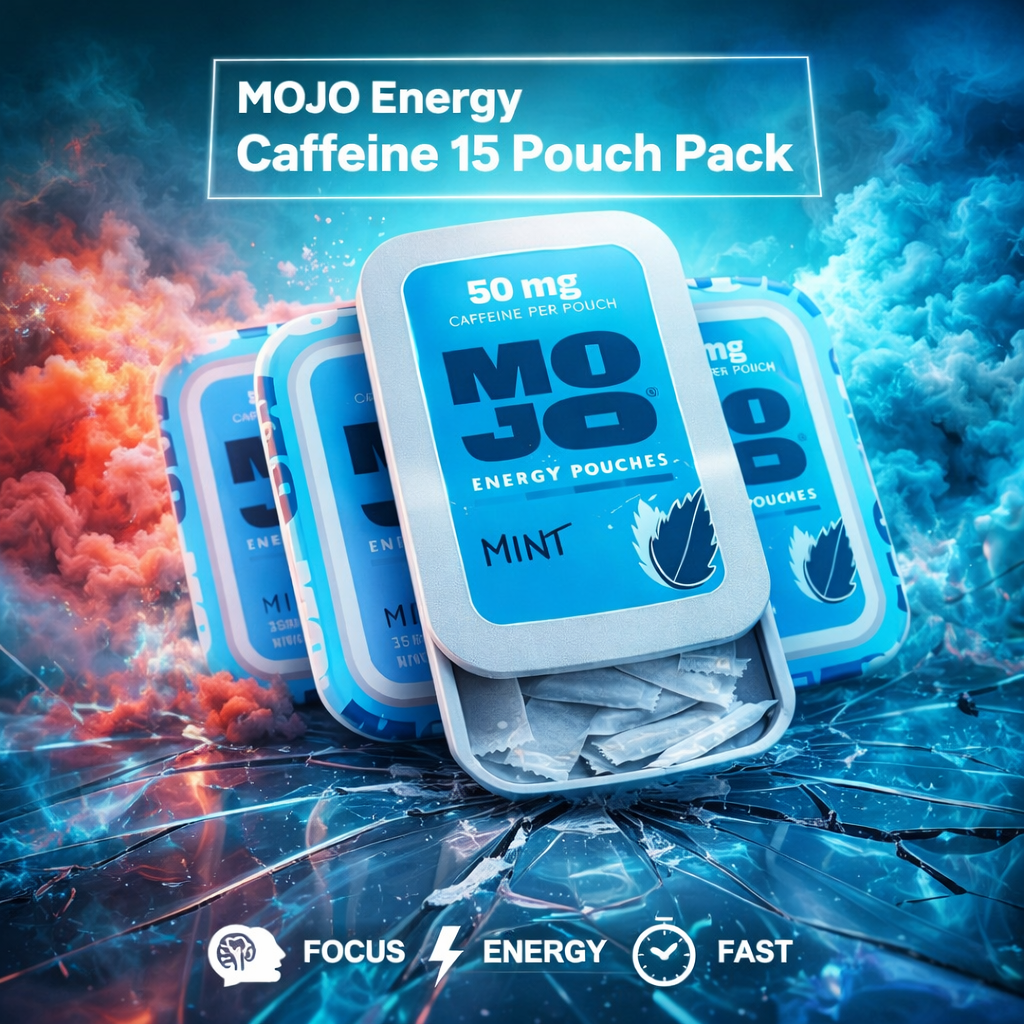 MOJO Energy Caffeine 15 Pouch Pack