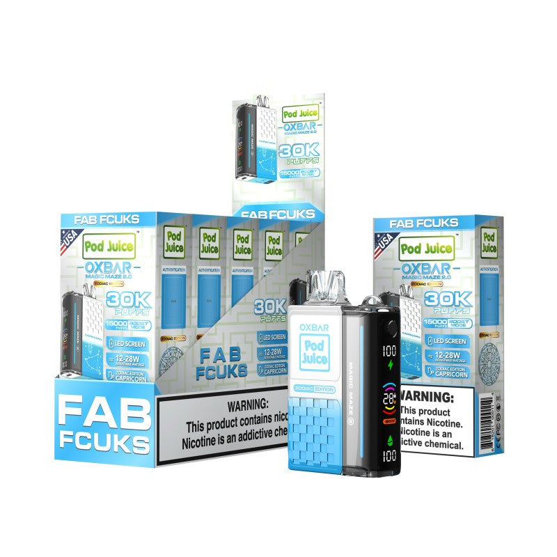 OXBAR x Pod Juice 30K Magic Maze 2