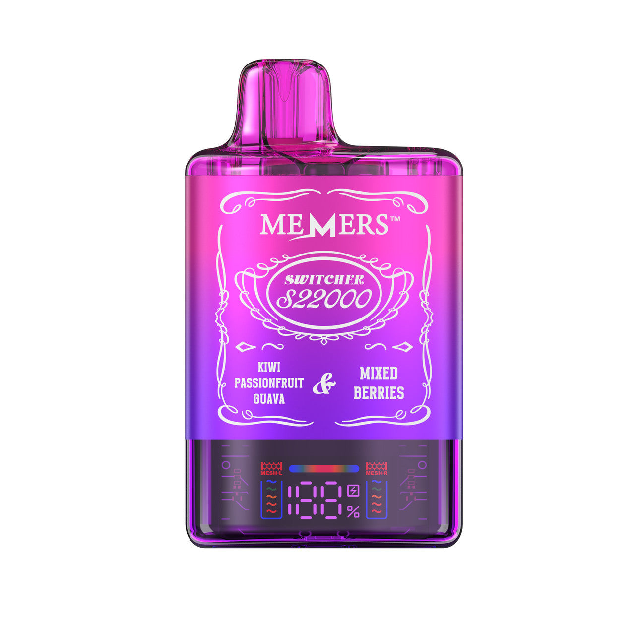 Kiwi Passionfruit Guava - Mixed Berries - Memers - Switcher S22K