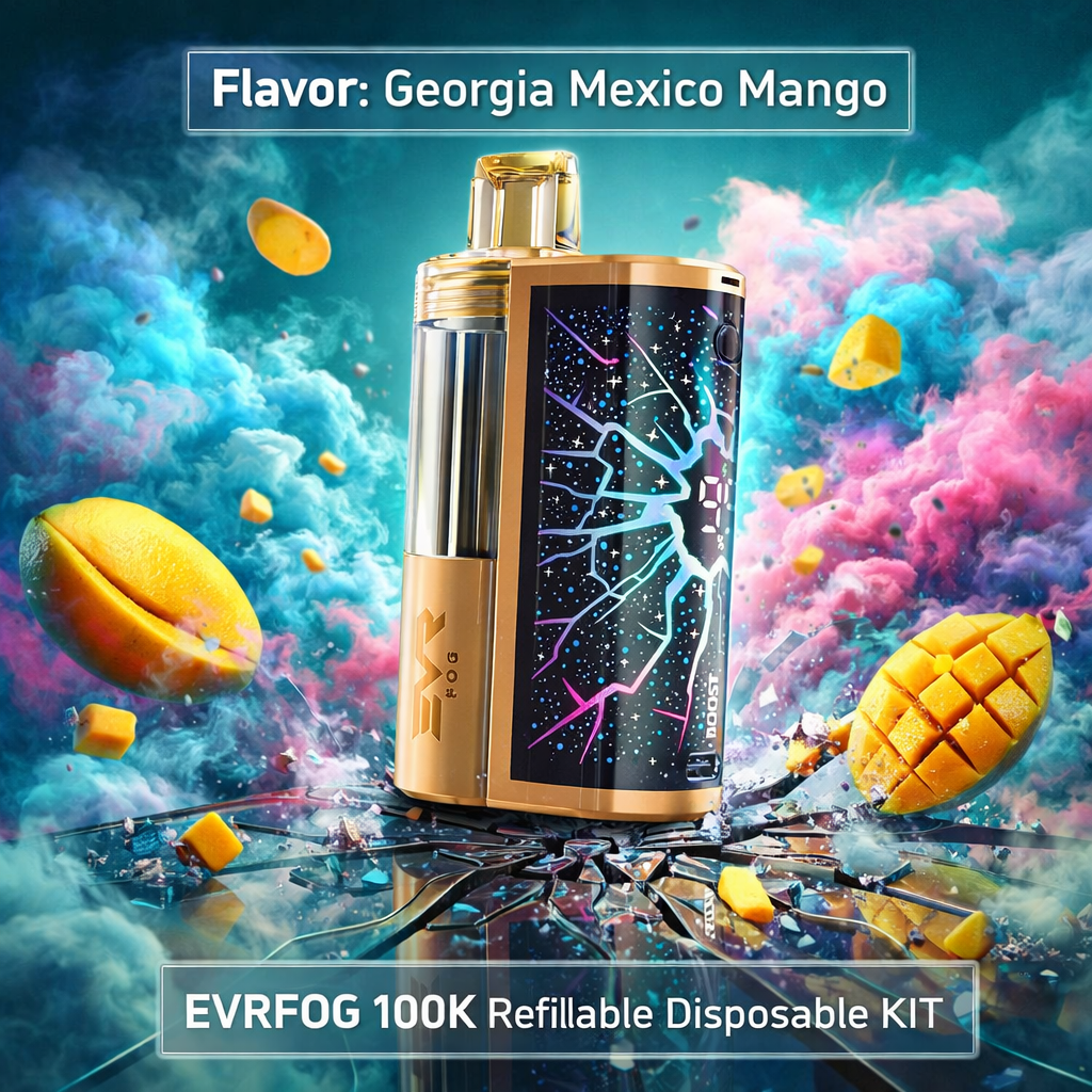 EVRFOG 100K Refillable Disposable KIT