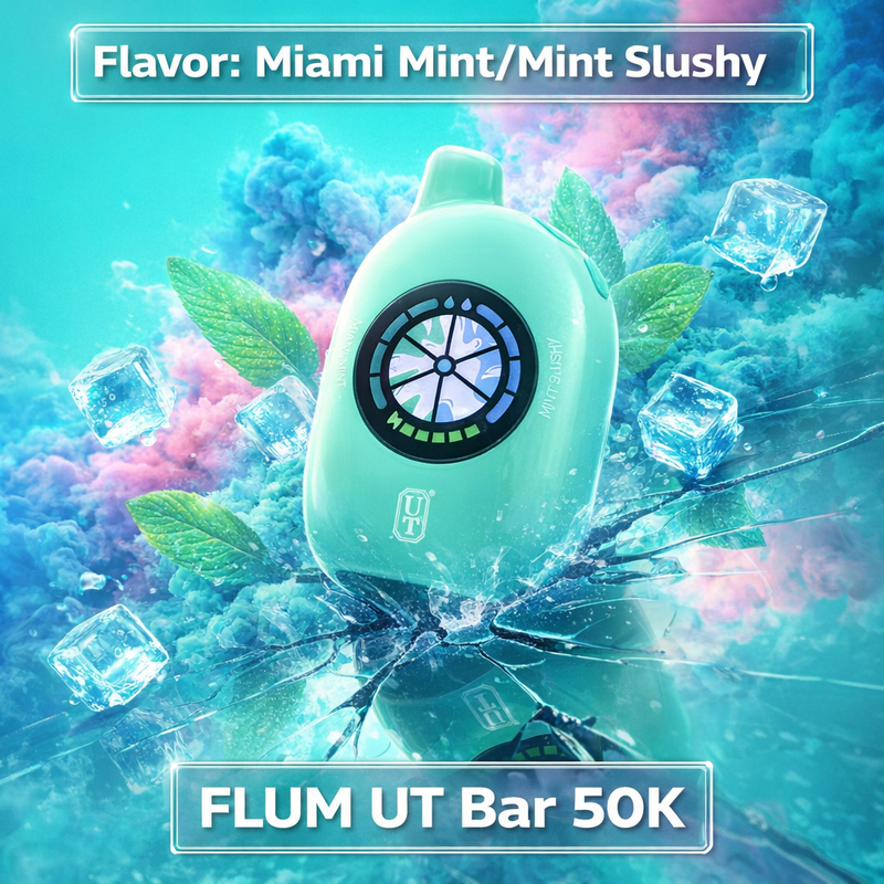 Miami Mint/Mint Slushy FLUM UT Bar 50K
