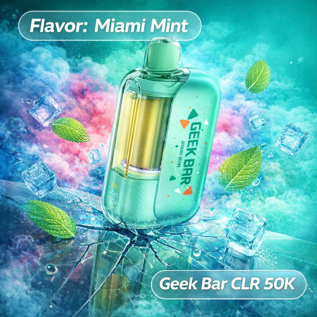 Geek Bar CLR 50K - Miami Mint