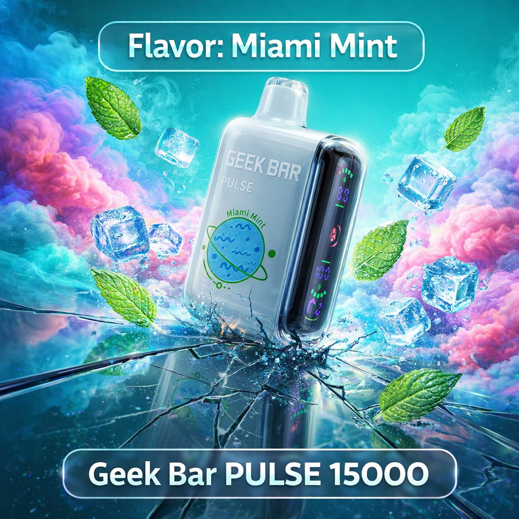 Miami Mint Geek Bar | Coolest Disposable Vape Flavor | Buy Now Miami Mint Geek Bar | Coolest Disposable Vape Flavor | Buy Now