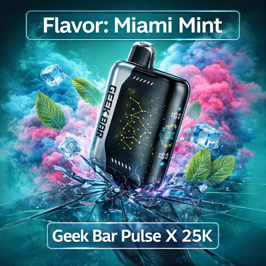 Geek Bar Pulse X 25K - Miami Mint