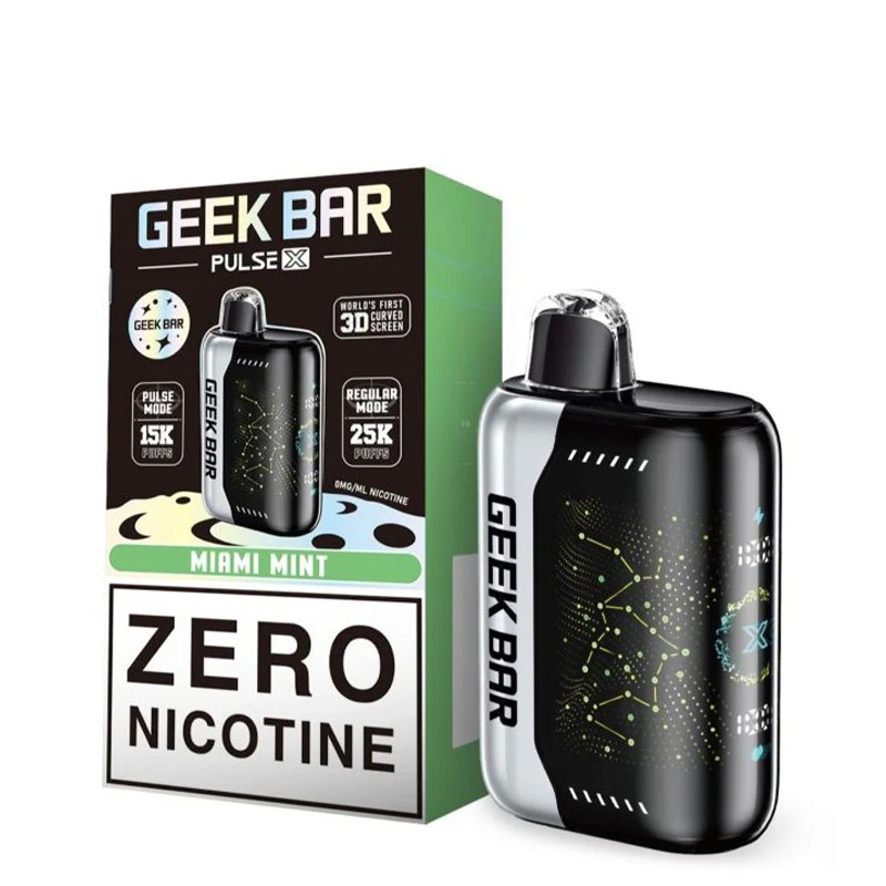 Miami Mint Geek Bar PULSE X 25K 0% Nicotine

