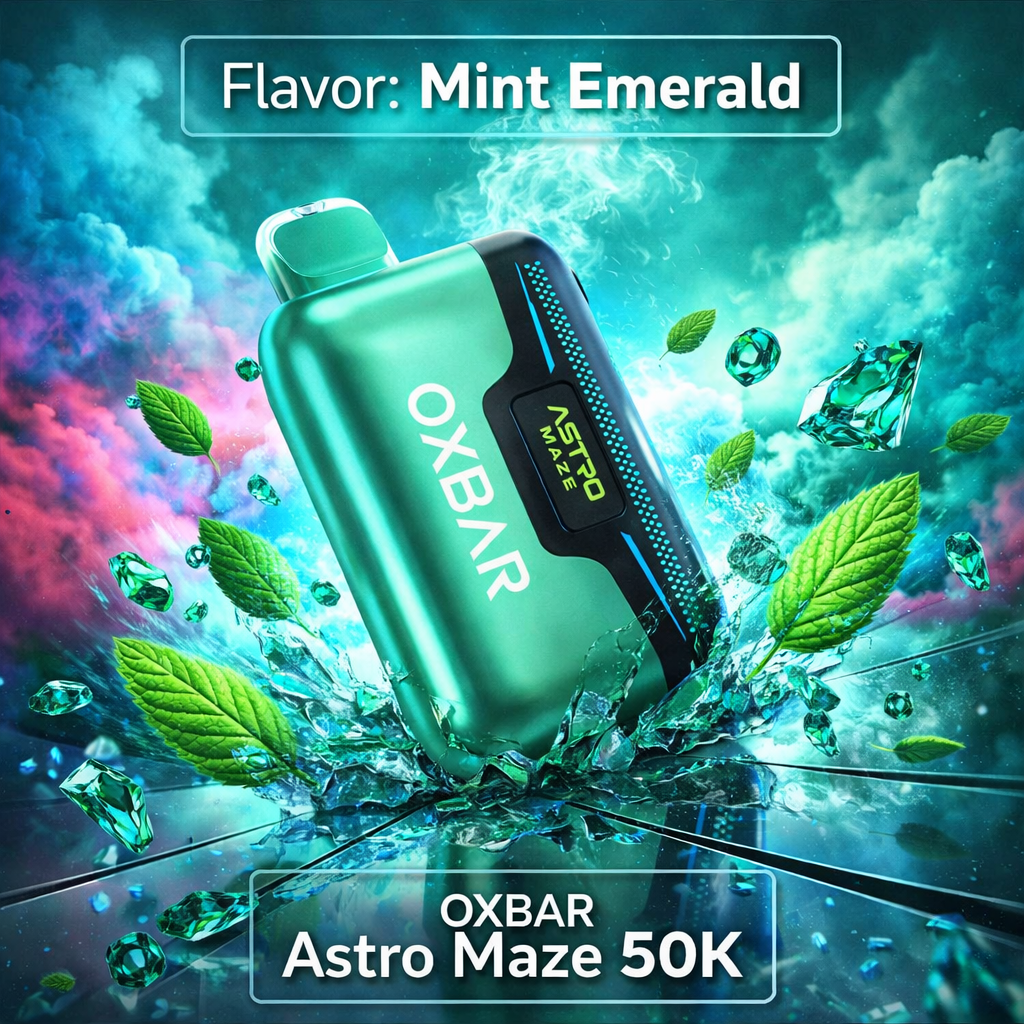 Mint Emerald — OXBAR Astro Maze 50K