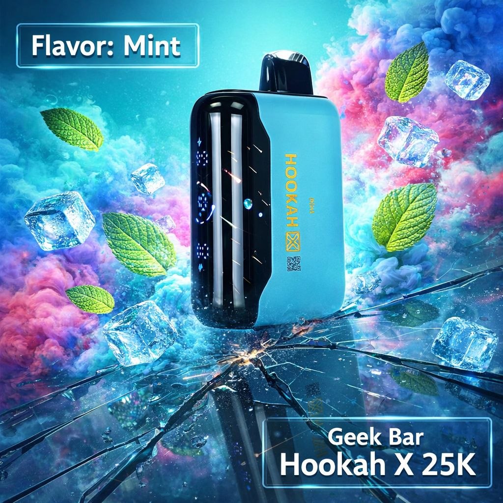 Cool Mint Geek Bar Flavor | Icy Fresh Disposable Vape Cool Mint Geek Bar Flavor | Icy Fresh Disposable Vape