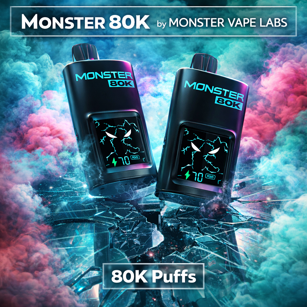 Monster 80K Refillable Disposable