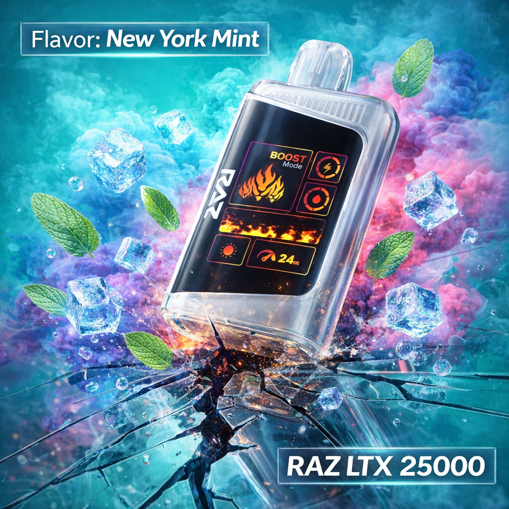 Miami Mint - RAZ | Refreshing, Cool Flavor for Every Vaper Miami Mint - RAZ | Refreshing, Cool Flavor for Every Vaper