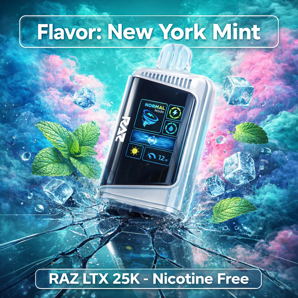 New York Mint RAZ Flavor | Bold Berry Mint Flavor New York Mint RAZ Flavor | Bold Berry Mint Flavor