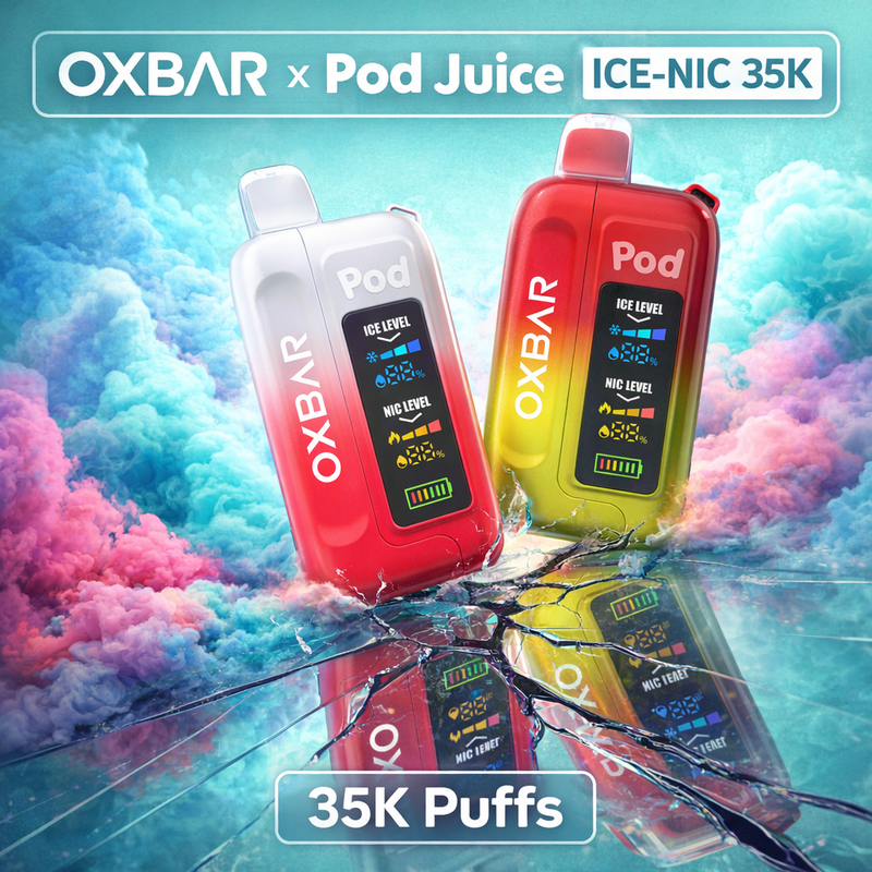 OXBAR x Pod Juice ICE-NIC 35K
