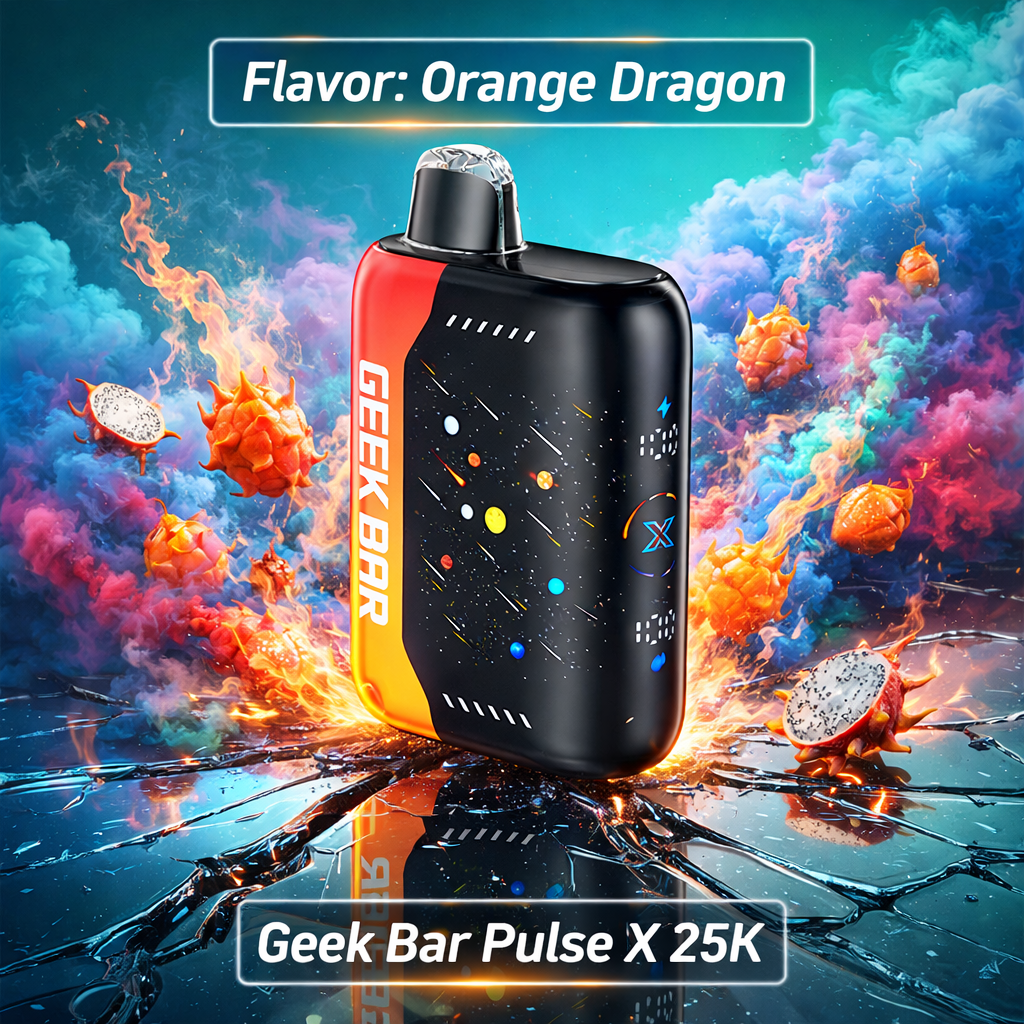 Geek Bar Pulse X 25K - Orange Dragon (Meteor Edition)