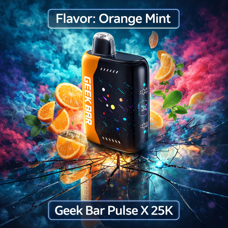 Orange Mint (Thermal Edition) Geek Bar Pulse X 25K

