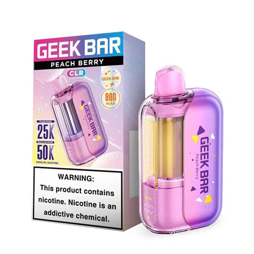 Peach Berry Geek Bar CLR 50K
