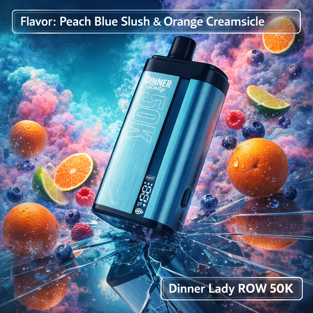 Peach Blue Slush & Orange Creamsicle - Dinner Lady ROW 50K