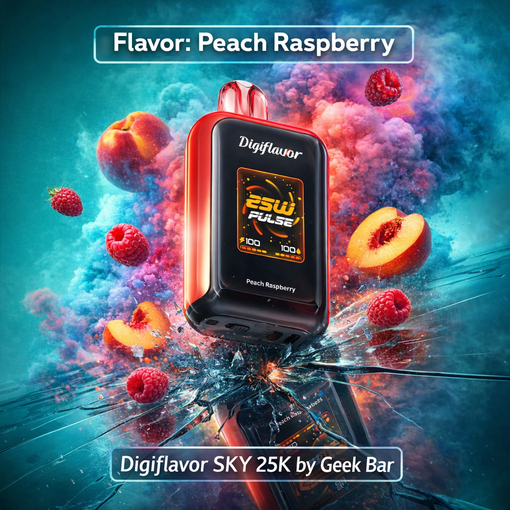Peach Raspberry - Digiflavor SKY 25K by Geek Bar